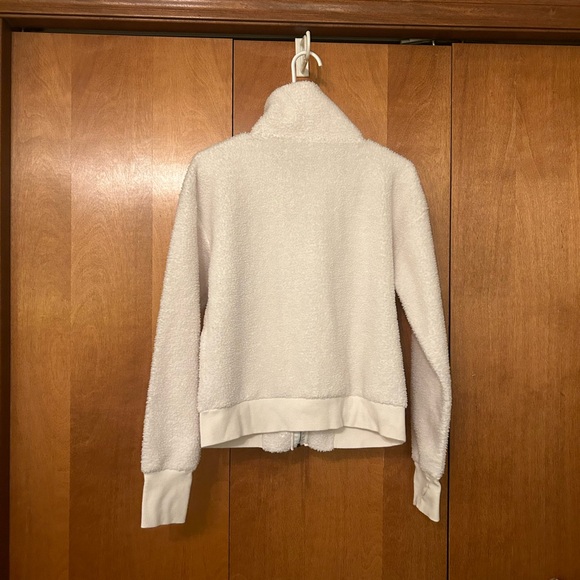 All In Motion White Fleece Jacket - Picture 2 of 5